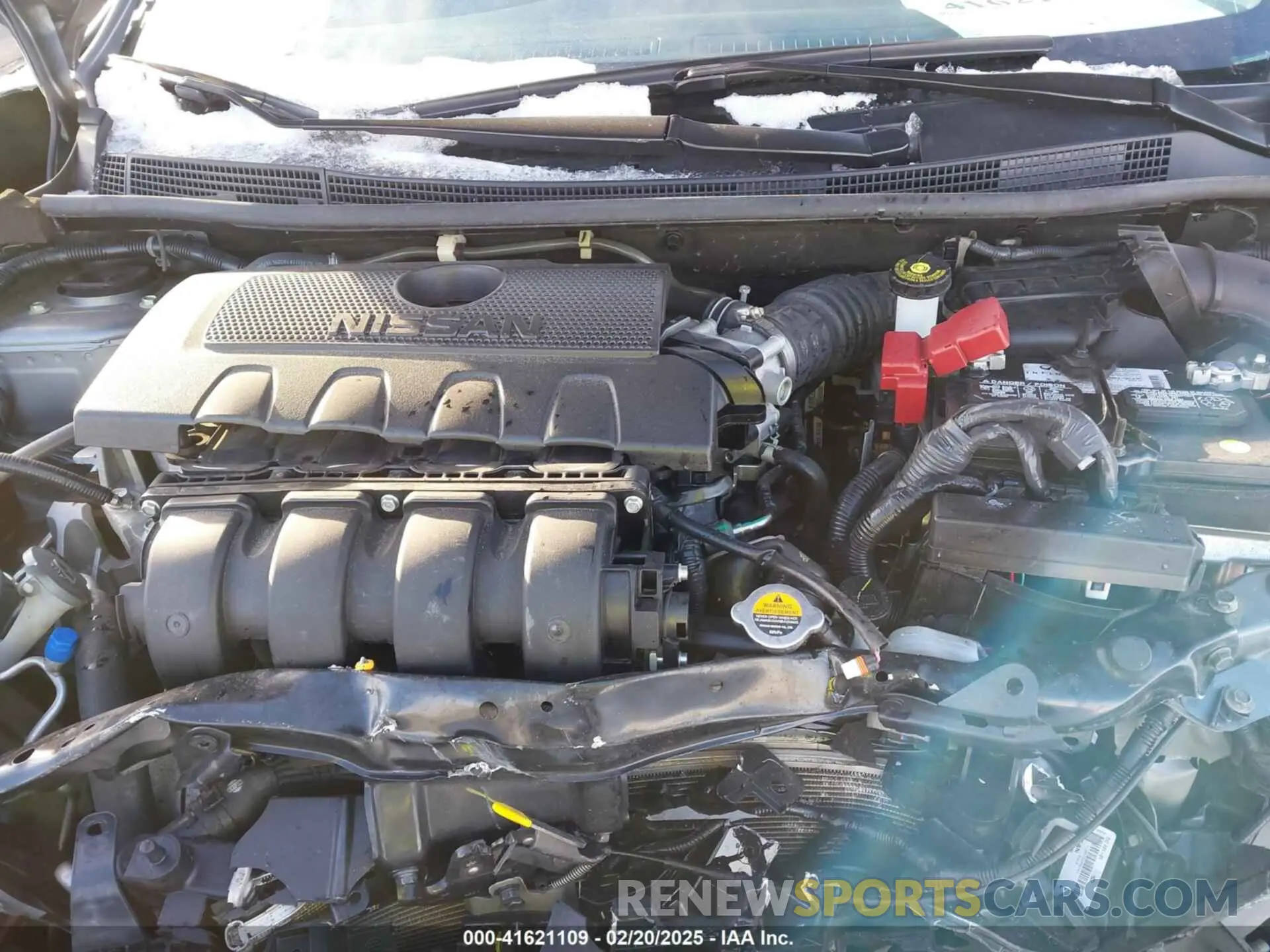 10 fotografías del automóvil dañado 3N1AB7AP2KY372390 NISSAN SENTRA 2019