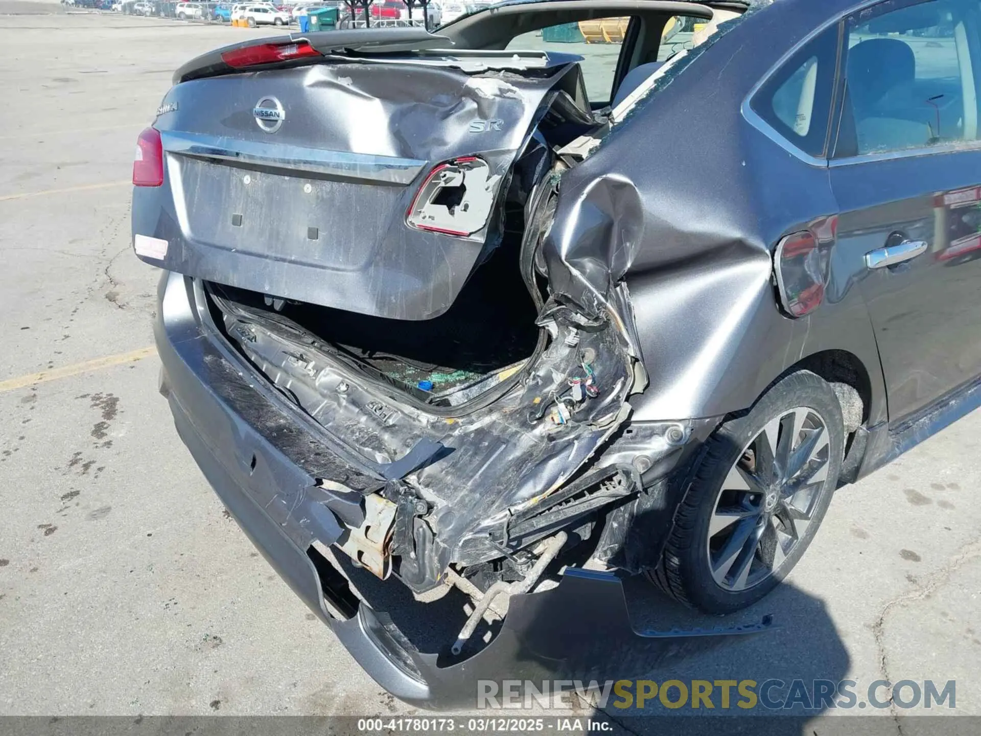 6 fotografías del automóvil dañado 3N1AB7AP2KY382191 NISSAN SENTRA 2019