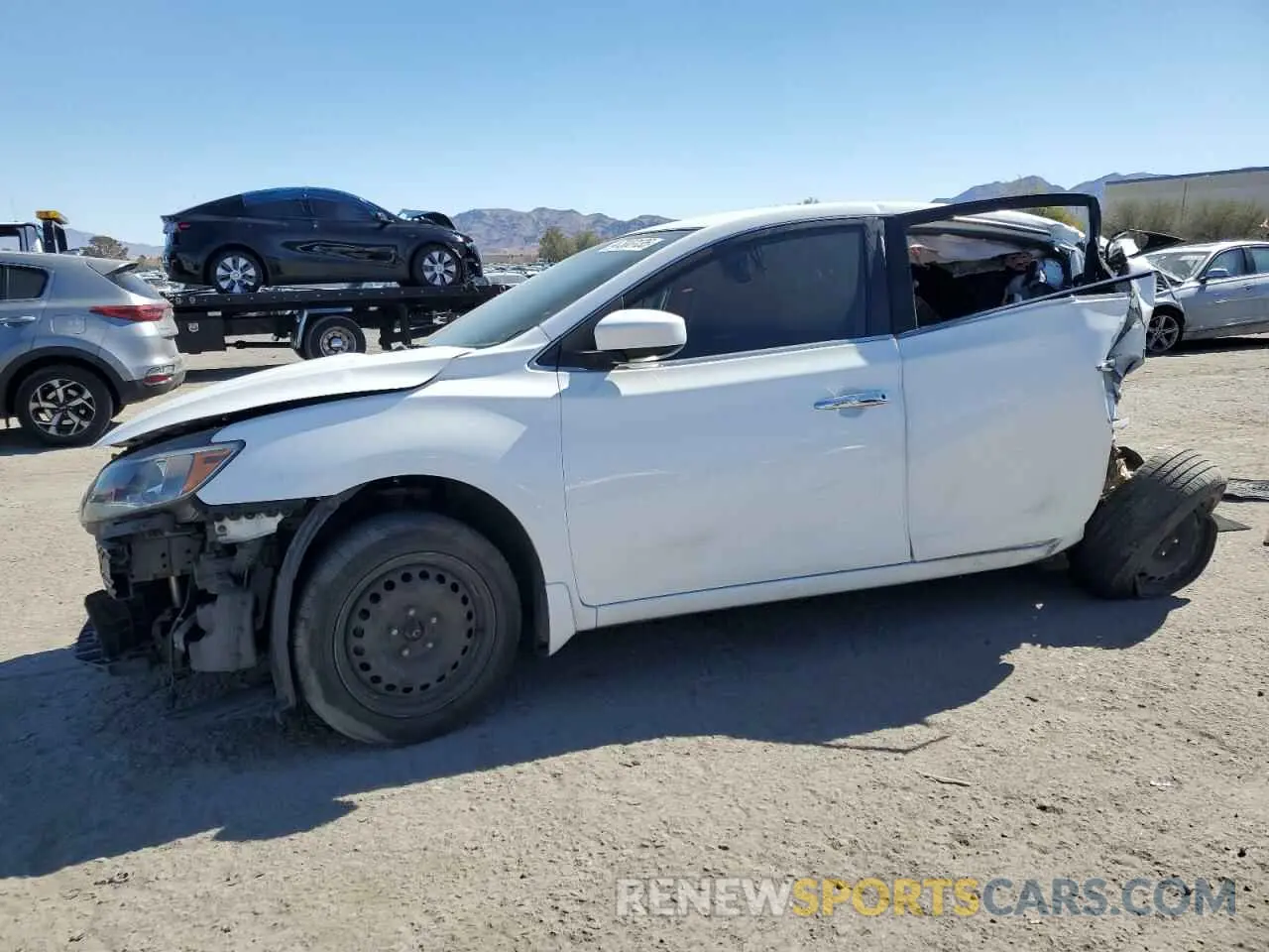 1 fotografías del automóvil dañado 3N1AB7AP2KY390081 NISSAN SENTRA 2019