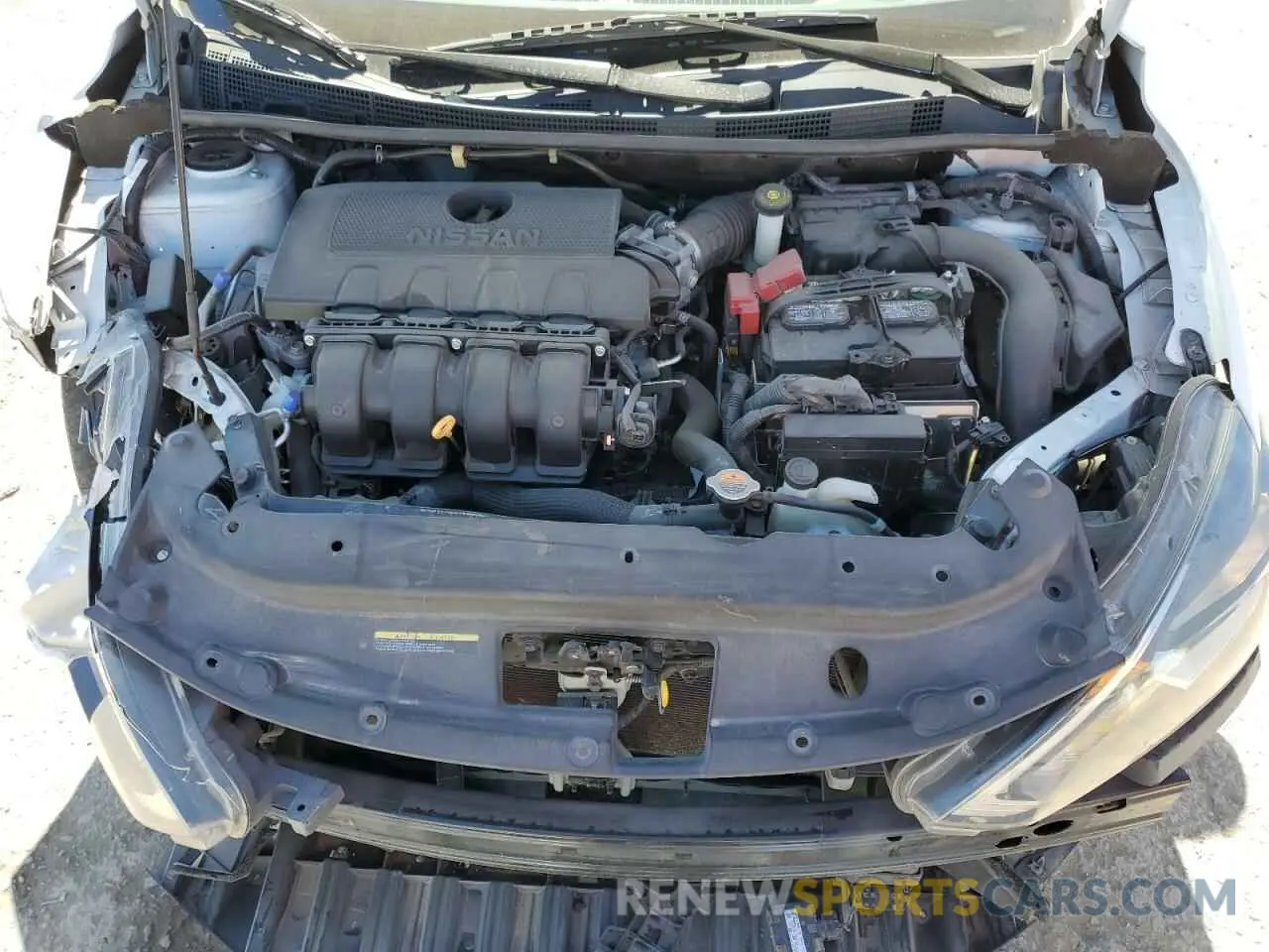 12 fotografías del automóvil dañado 3N1AB7AP2KY390081 NISSAN SENTRA 2019