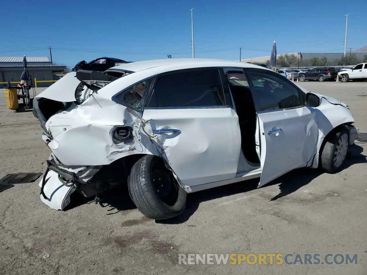 3 fotografías del automóvil dañado 3N1AB7AP2KY390081 NISSAN SENTRA 2019