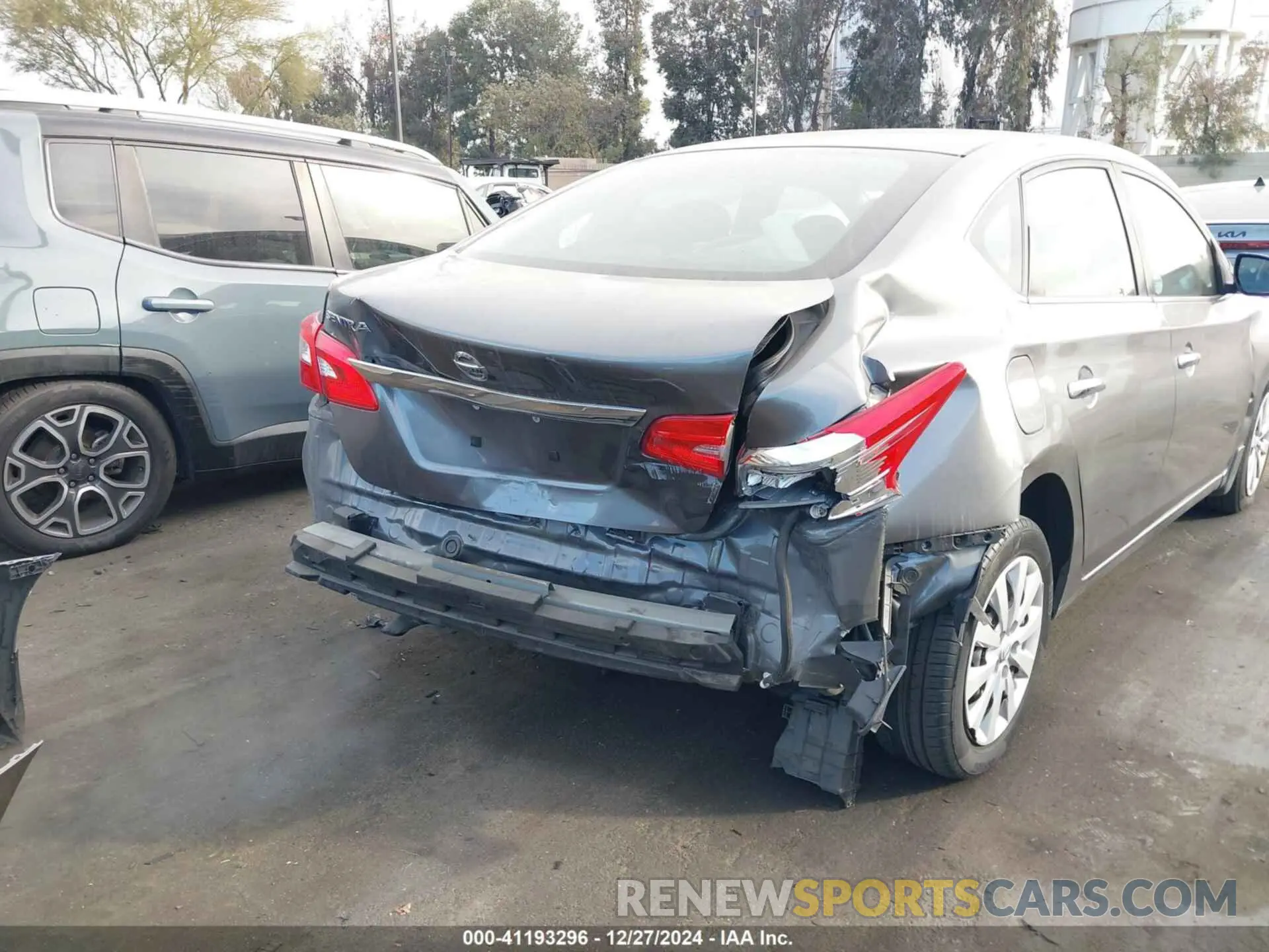 18 fotografías del automóvil dañado 3N1AB7AP2KY390811 NISSAN SENTRA 2019
