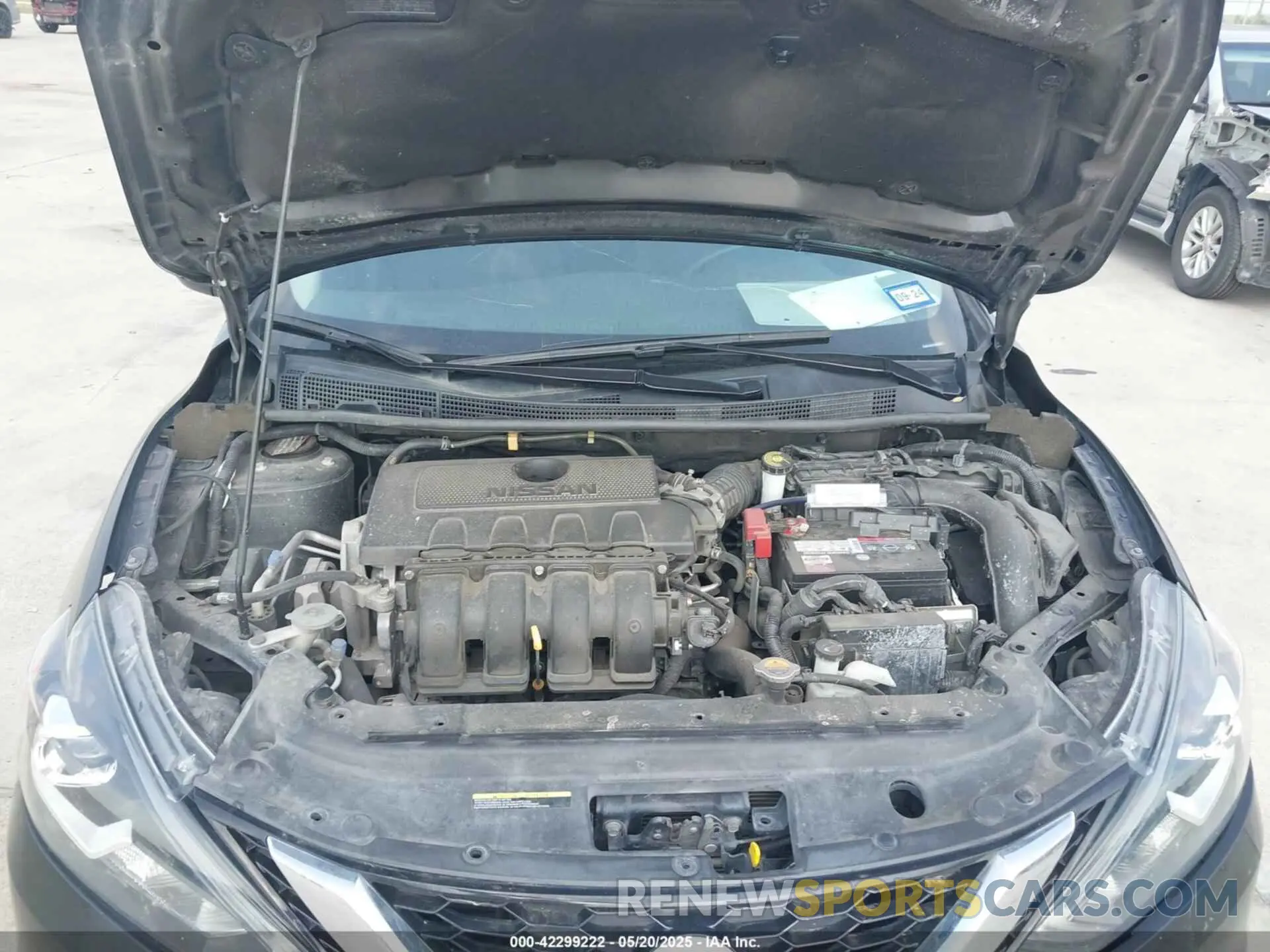 10 fotografías del automóvil dañado 3N1AB7AP2KY402293 NISSAN SENTRA 2019