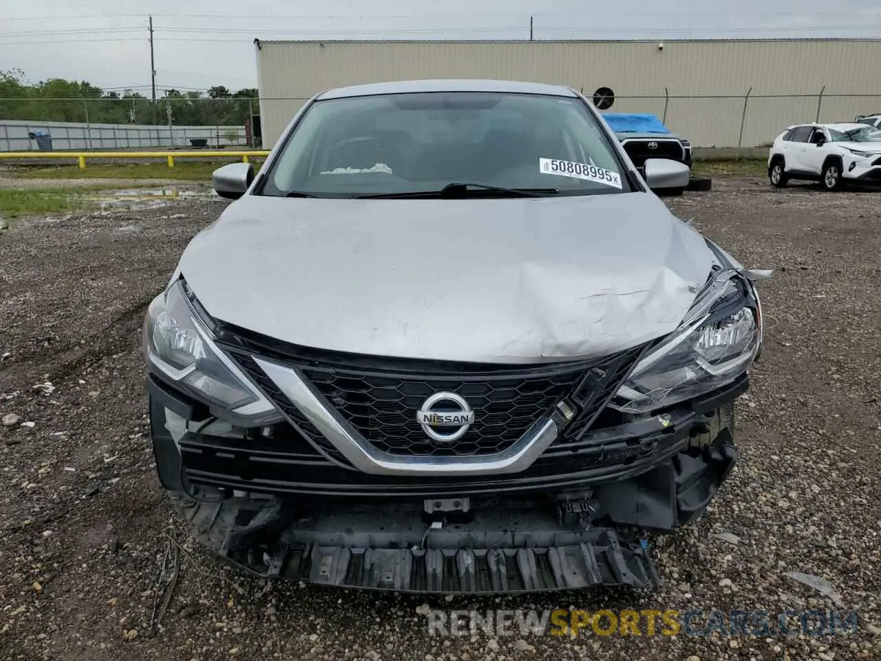 5 fotografías del automóvil dañado 3N1AB7AP2KY426299 NISSAN SENTRA 2019