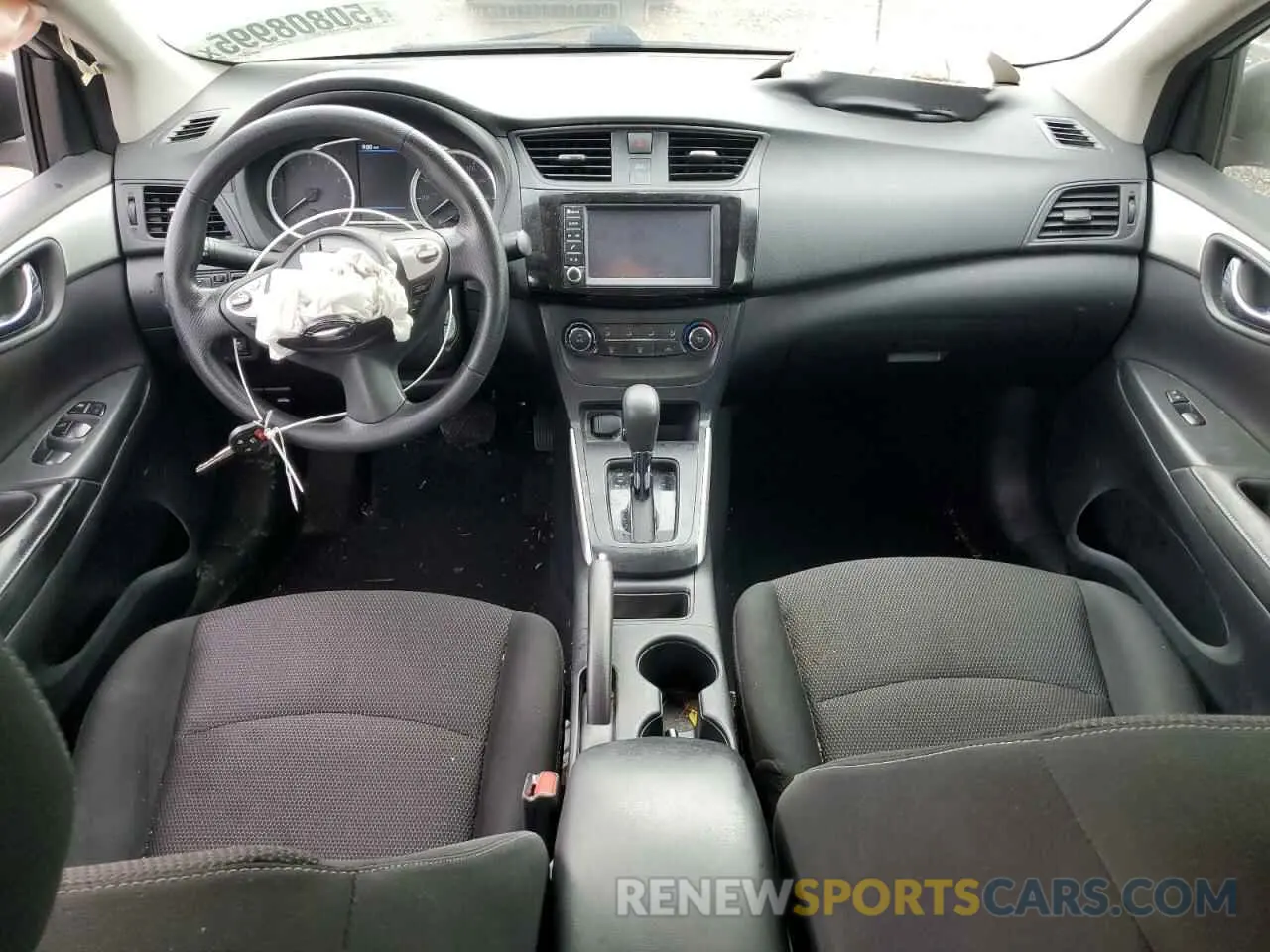 8 fotografías del automóvil dañado 3N1AB7AP2KY426299 NISSAN SENTRA 2019
