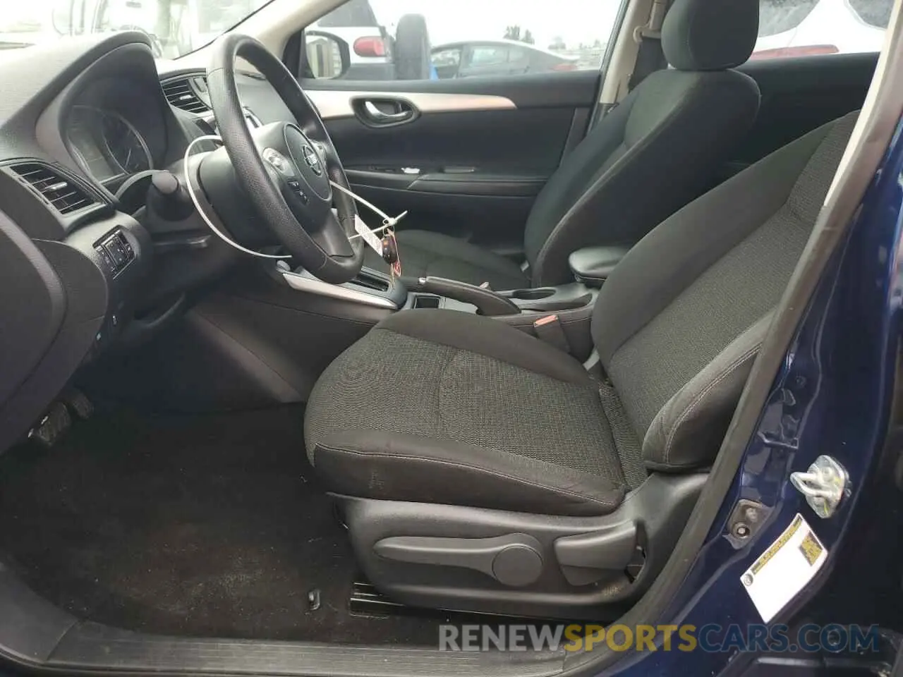 7 fotografías del automóvil dañado 3N1AB7AP2KY427985 NISSAN SENTRA 2019