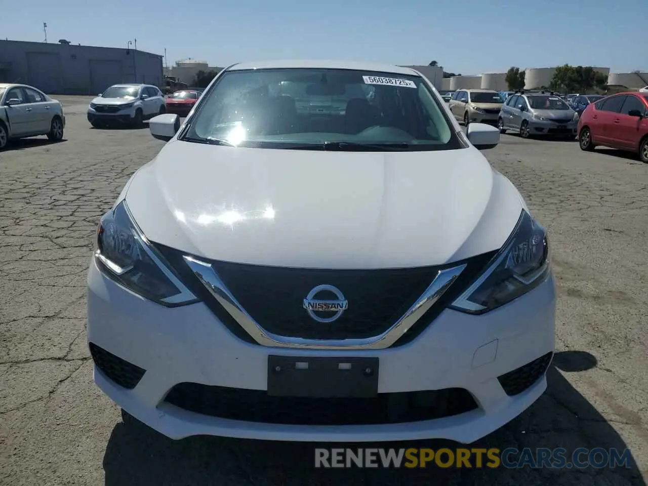 5 fotografías del automóvil dañado 3N1AB7AP2KY435309 NISSAN SENTRA 2019