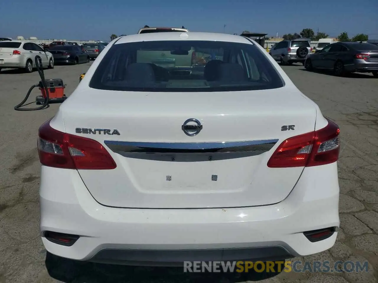 6 fotografías del automóvil dañado 3N1AB7AP2KY435309 NISSAN SENTRA 2019