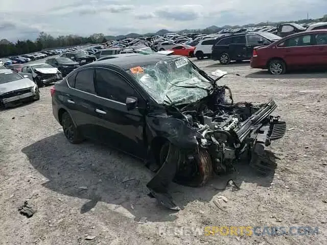 10 fotografías del automóvil dañado 3N1AB7AP2KY440834 NISSAN SENTRA 2019