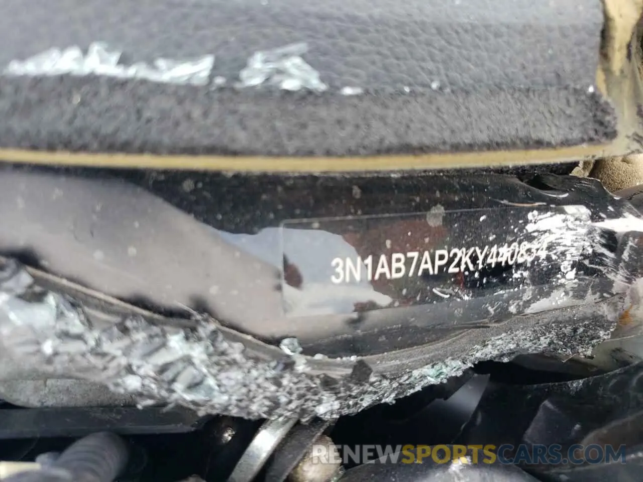 13 fotografías del automóvil dañado 3N1AB7AP2KY440834 NISSAN SENTRA 2019