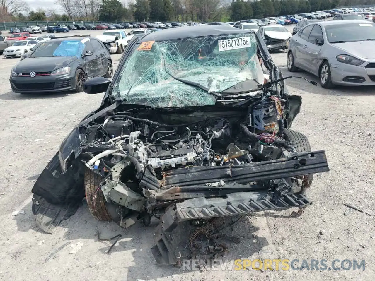 5 fotografías del automóvil dañado 3N1AB7AP2KY440834 NISSAN SENTRA 2019