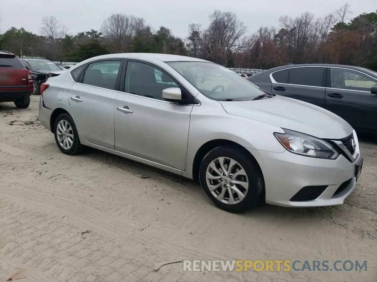 4 fotografías del automóvil dañado 3N1AB7AP2KY449002 NISSAN SENTRA 2019