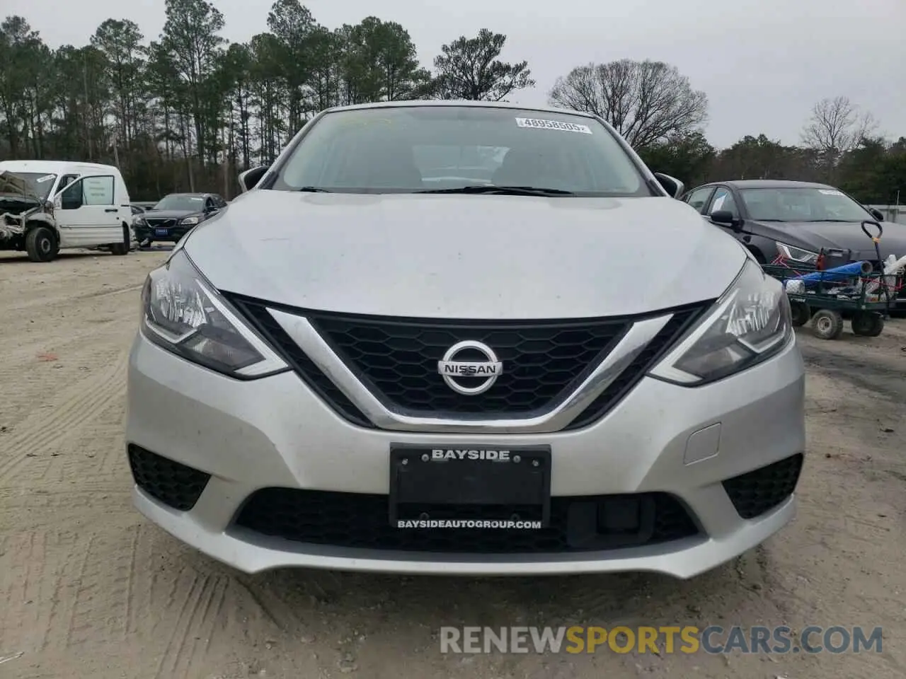 5 fotografías del automóvil dañado 3N1AB7AP2KY449002 NISSAN SENTRA 2019