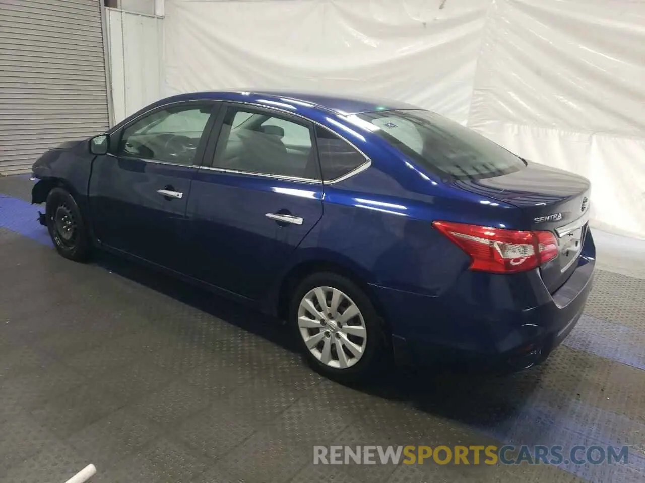 2 fotografías del automóvil dañado 3N1AB7AP2KY451218 NISSAN SENTRA 2019