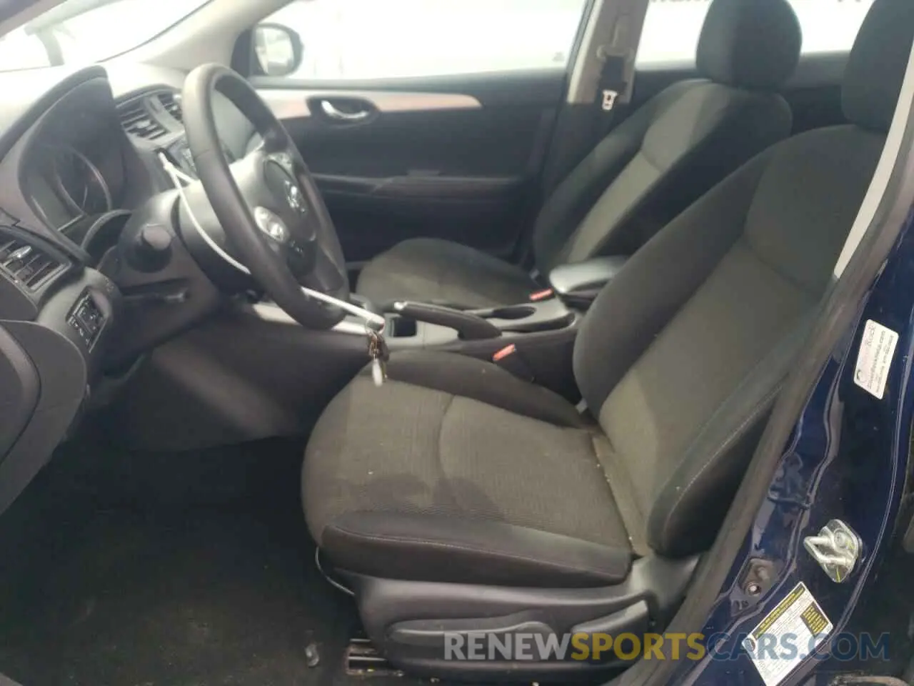 7 fotografías del automóvil dañado 3N1AB7AP2KY451218 NISSAN SENTRA 2019