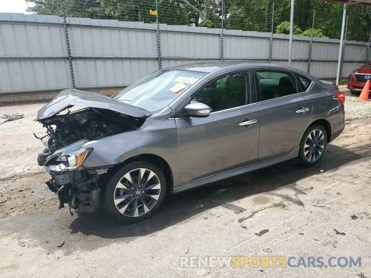1 fotografías del automóvil dañado 3N1AB7AP2KY456239 NISSAN SENTRA 2019