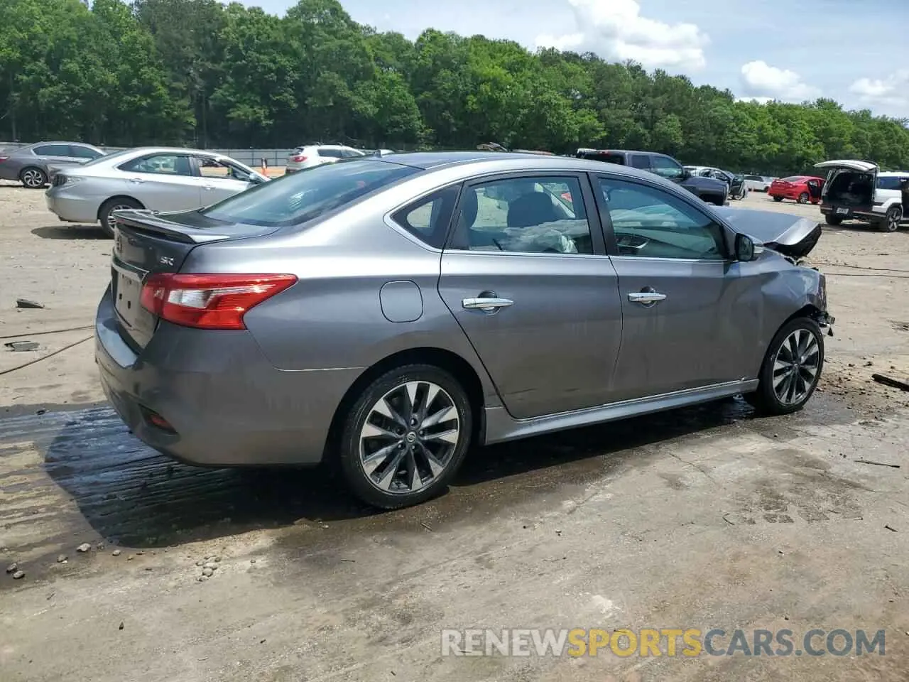 3 fotografías del automóvil dañado 3N1AB7AP2KY456239 NISSAN SENTRA 2019