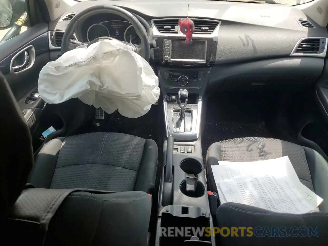 8 fotografías del automóvil dañado 3N1AB7AP2KY456239 NISSAN SENTRA 2019