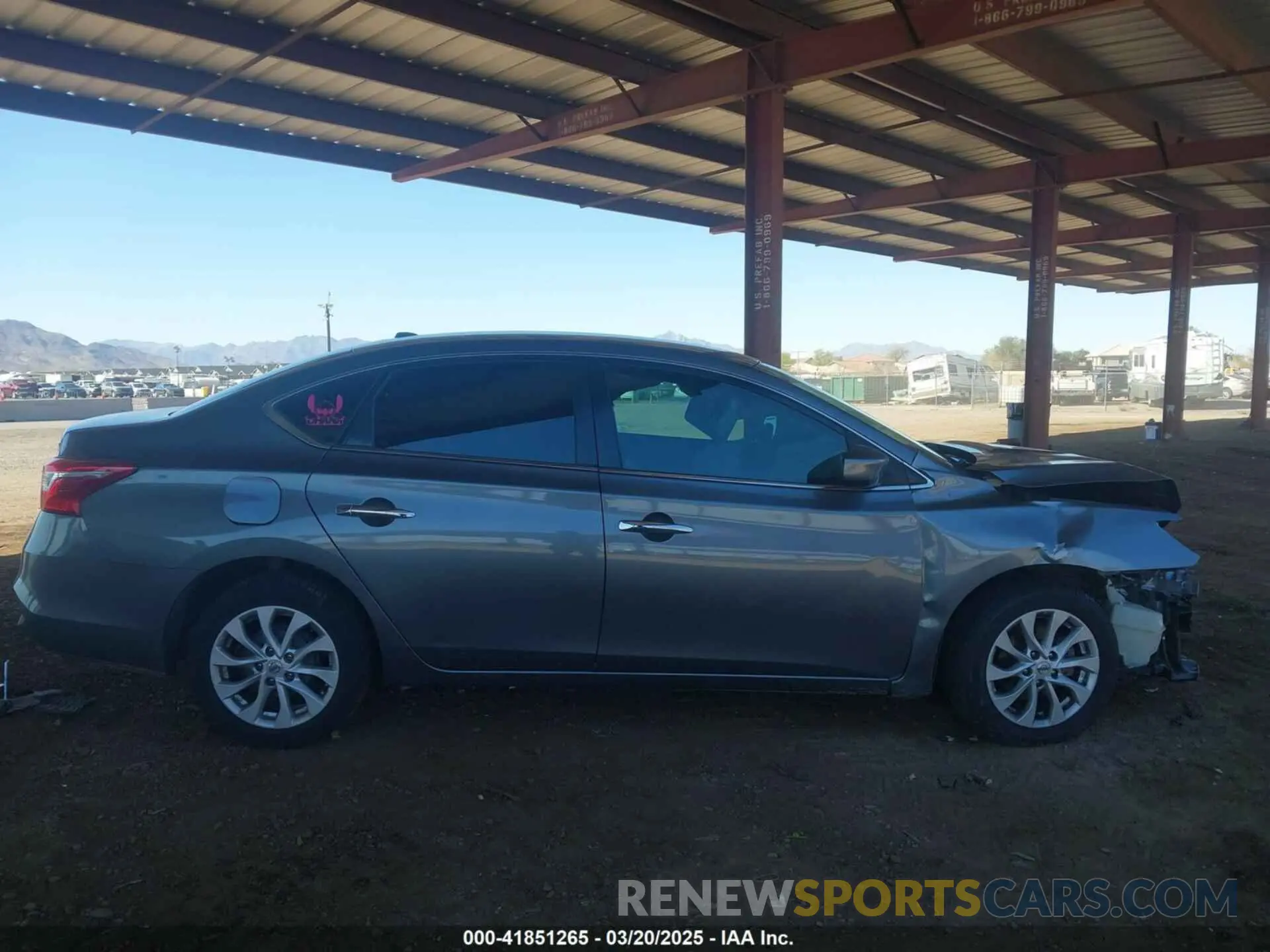 13 fotografías del automóvil dañado 3N1AB7AP3KL605450 NISSAN SENTRA 2019