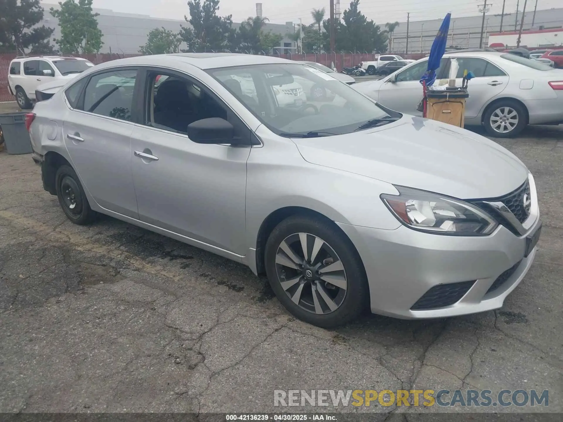 1 fotografías del automóvil dañado 3N1AB7AP3KY210722 NISSAN SENTRA 2019