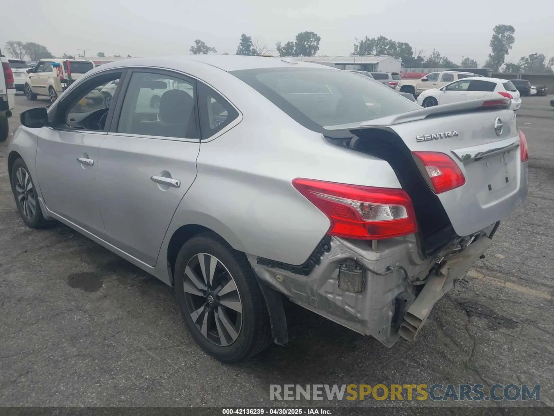 3 fotografías del automóvil dañado 3N1AB7AP3KY210722 NISSAN SENTRA 2019