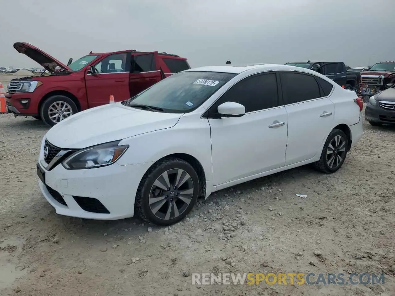 1 fotografías del automóvil dañado 3N1AB7AP3KY222188 NISSAN SENTRA 2019