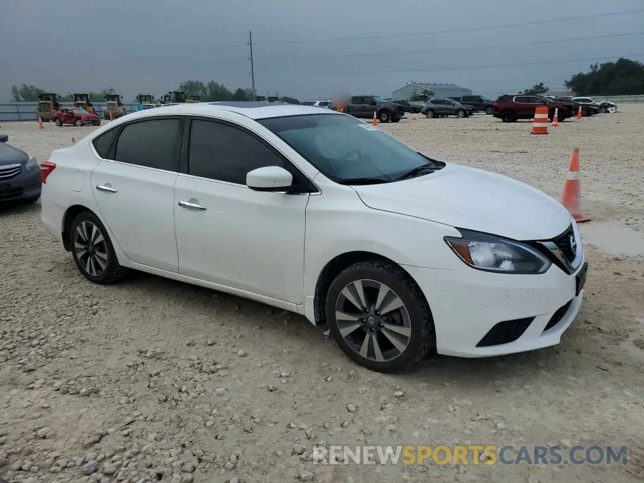 4 fotografías del automóvil dañado 3N1AB7AP3KY222188 NISSAN SENTRA 2019
