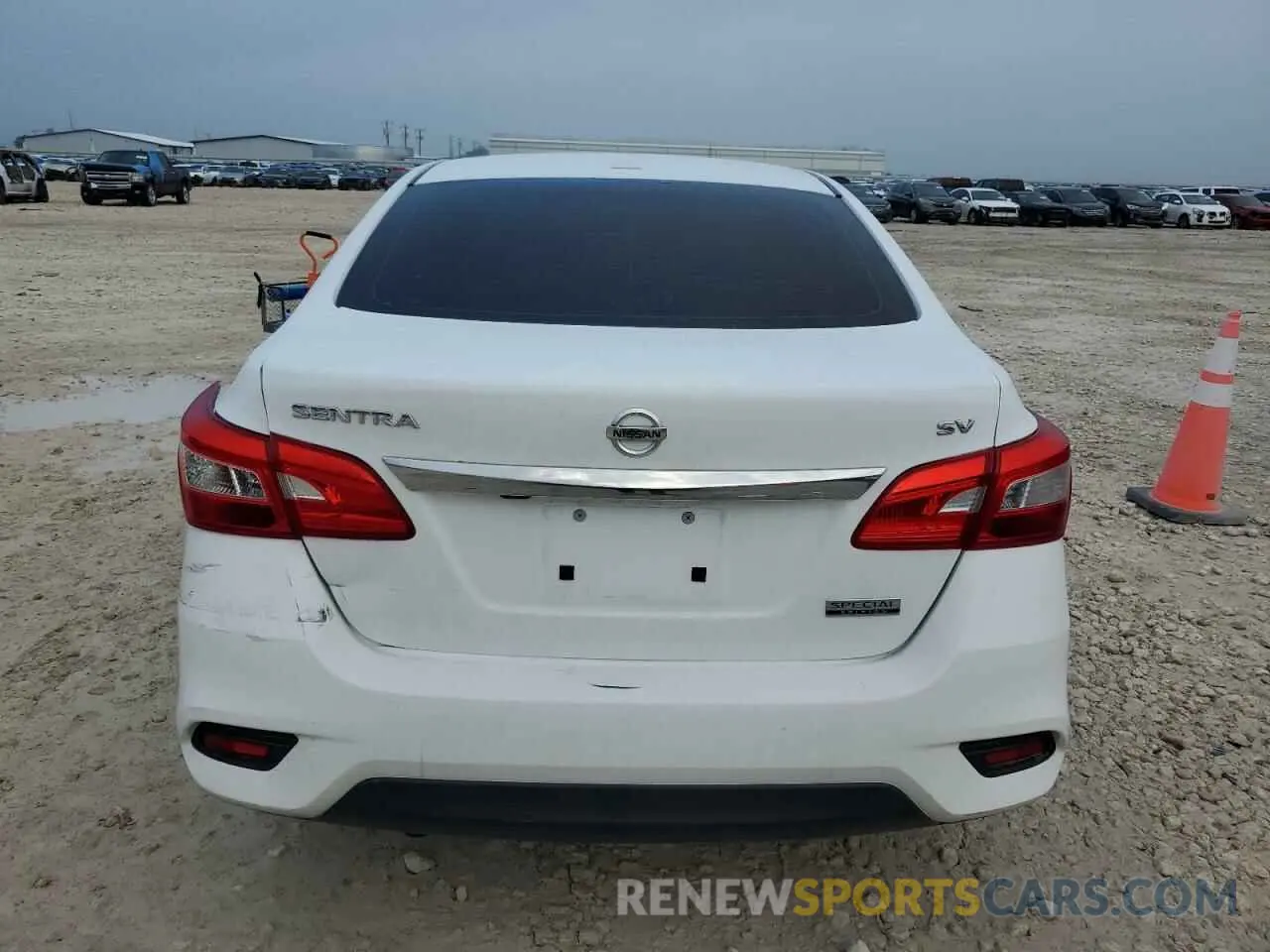 6 fotografías del automóvil dañado 3N1AB7AP3KY222188 NISSAN SENTRA 2019