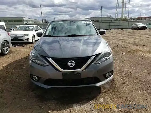 13 fotografías del automóvil dañado 3N1AB7AP3KY223941 NISSAN SENTRA 2019