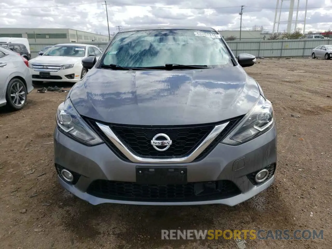 5 fotografías del automóvil dañado 3N1AB7AP3KY223941 NISSAN SENTRA 2019
