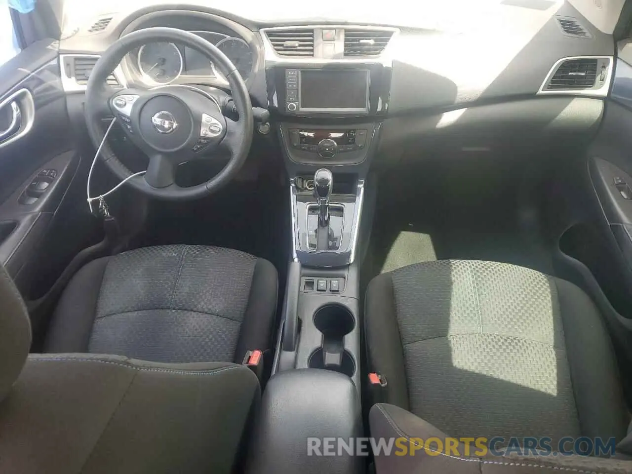 8 fotografías del automóvil dañado 3N1AB7AP3KY223941 NISSAN SENTRA 2019