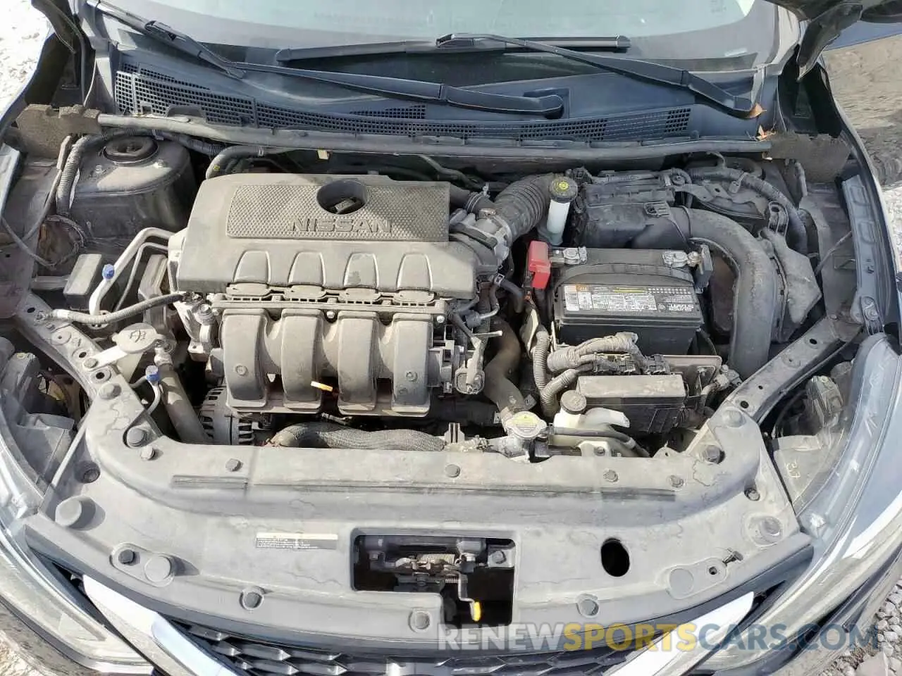 11 fotografías del automóvil dañado 3N1AB7AP3KY229822 NISSAN SENTRA 2019