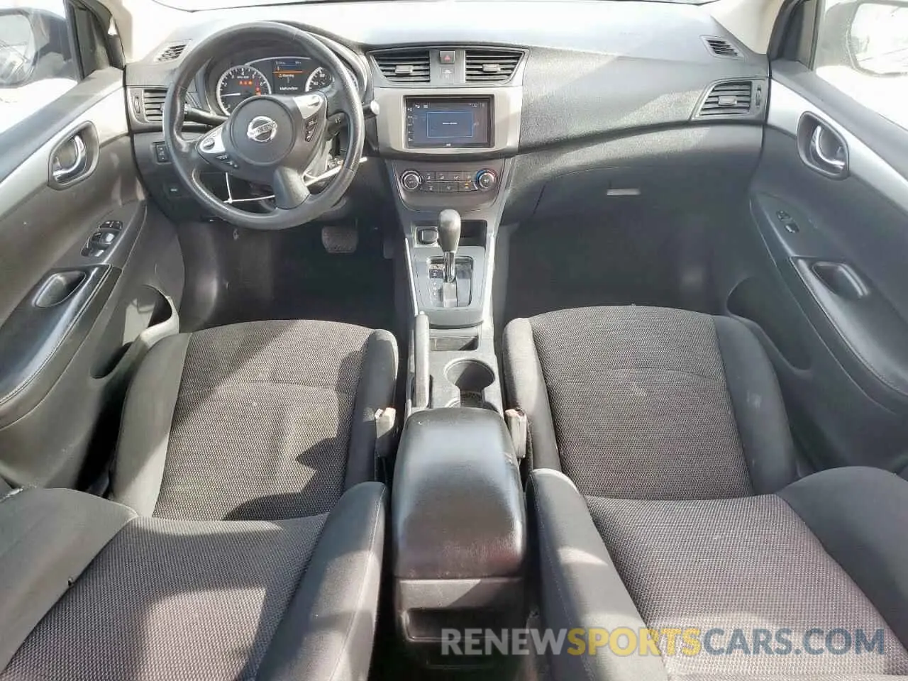 8 fotografías del automóvil dañado 3N1AB7AP3KY229822 NISSAN SENTRA 2019