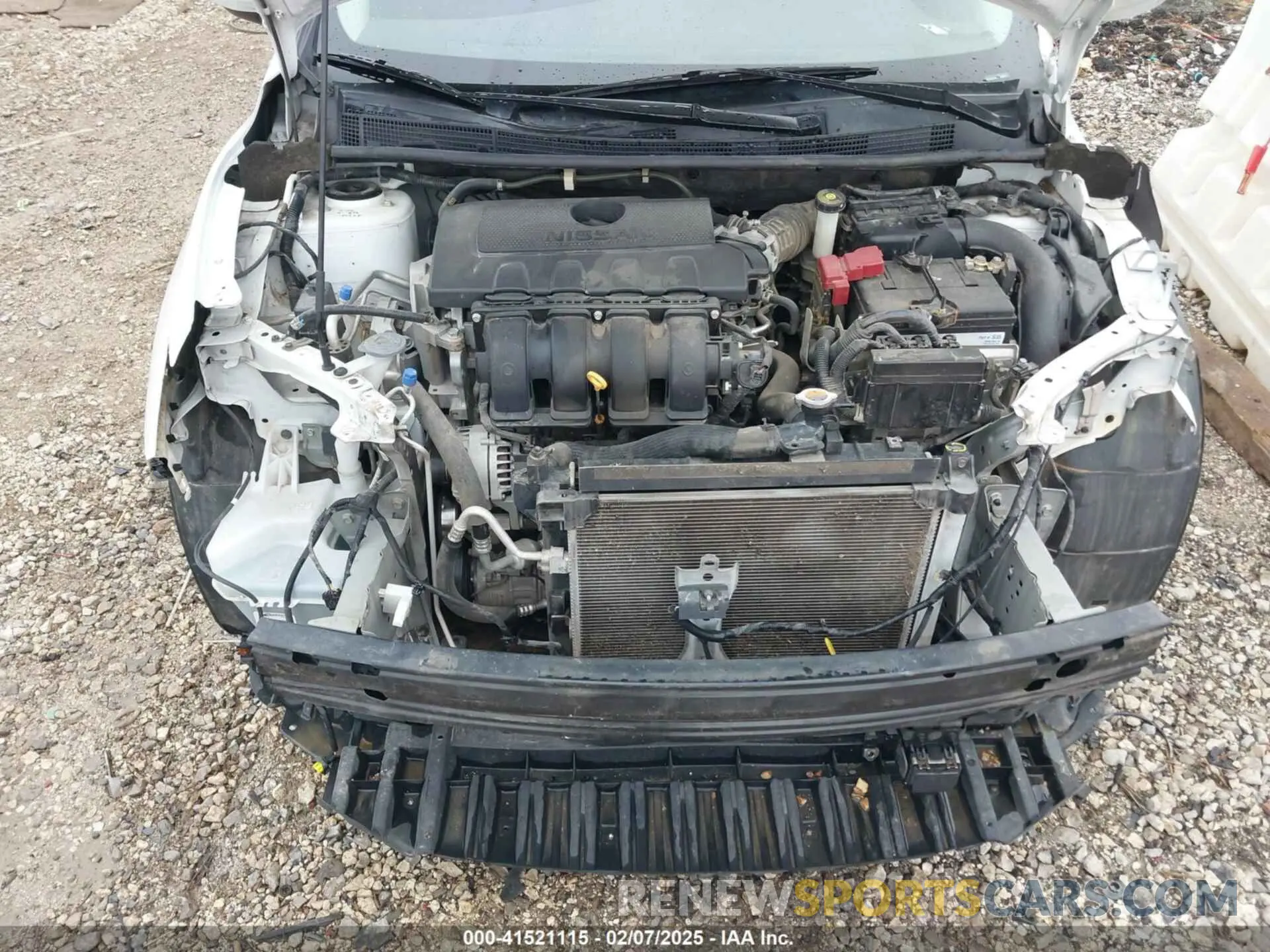 10 fotografías del automóvil dañado 3N1AB7AP3KY232557 NISSAN SENTRA 2019