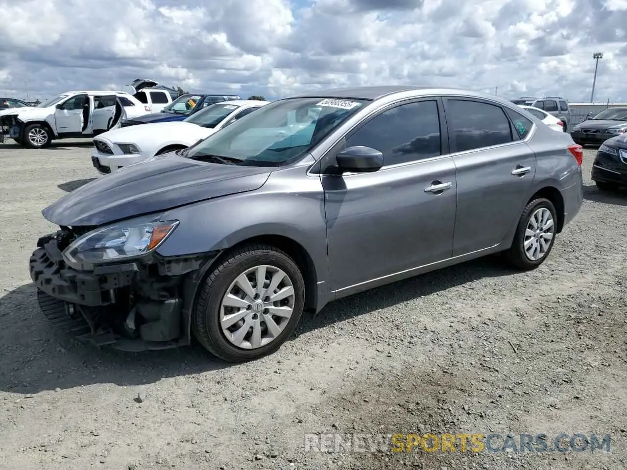 1 fotografías del automóvil dañado 3N1AB7AP3KY236382 NISSAN SENTRA 2019