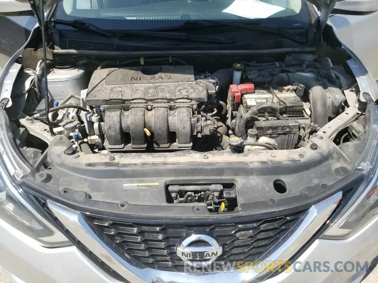 11 fotografías del automóvil dañado 3N1AB7AP3KY237158 NISSAN SENTRA 2019