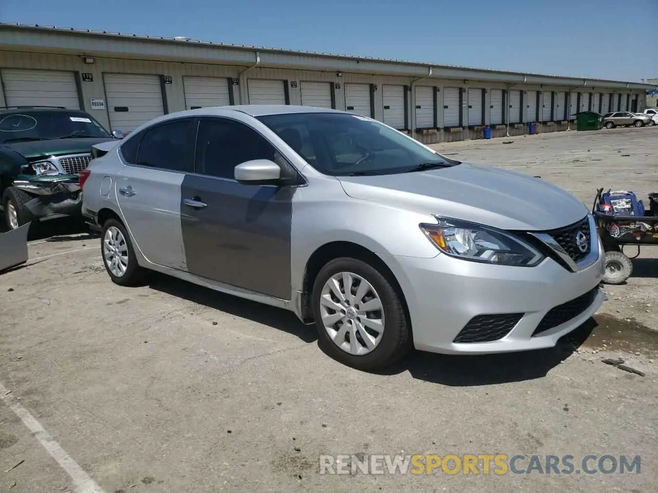 4 fotografías del automóvil dañado 3N1AB7AP3KY237158 NISSAN SENTRA 2019