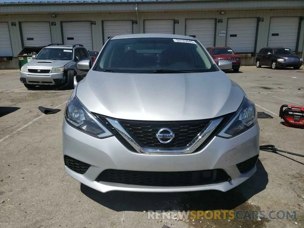 5 fotografías del automóvil dañado 3N1AB7AP3KY237158 NISSAN SENTRA 2019