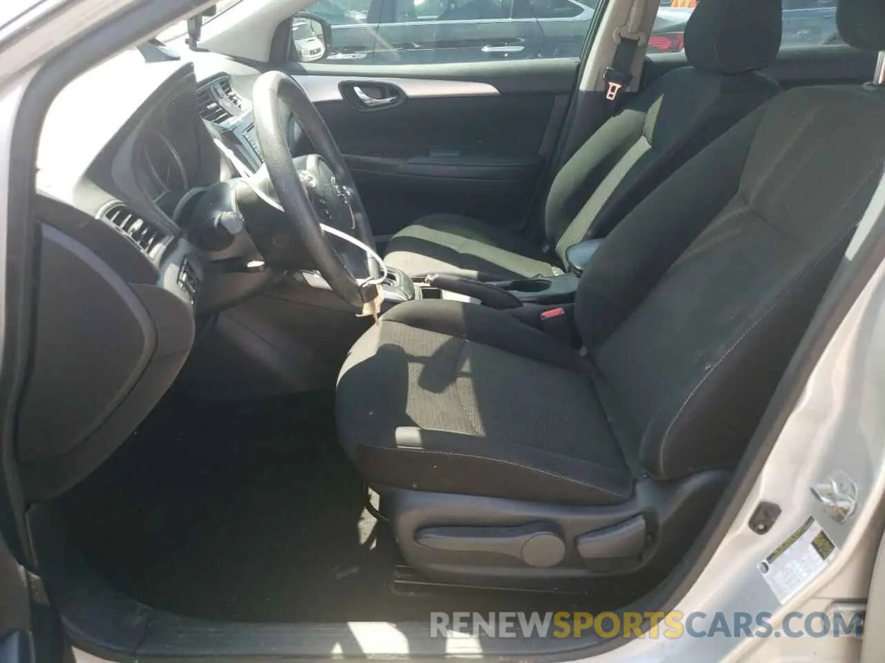 7 fotografías del automóvil dañado 3N1AB7AP3KY237158 NISSAN SENTRA 2019