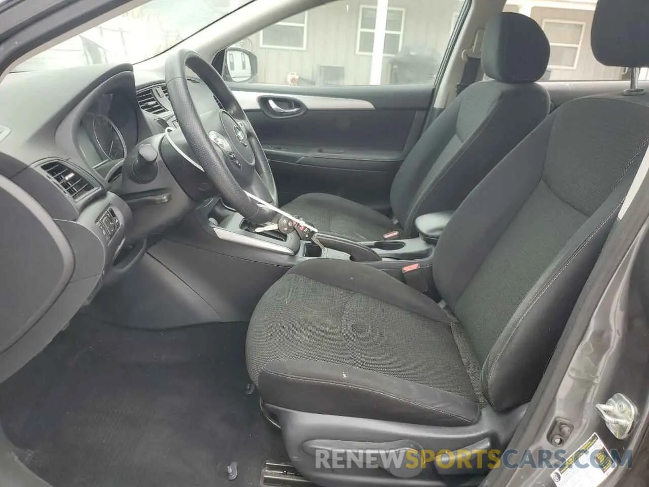 7 fotografías del automóvil dañado 3N1AB7AP3KY250640 NISSAN SENTRA 2019