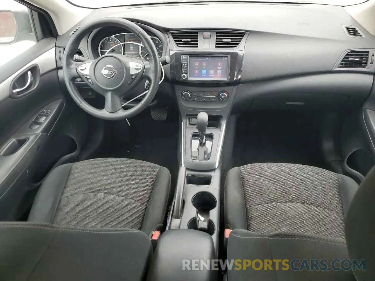 8 fotografías del automóvil dañado 3N1AB7AP3KY250640 NISSAN SENTRA 2019