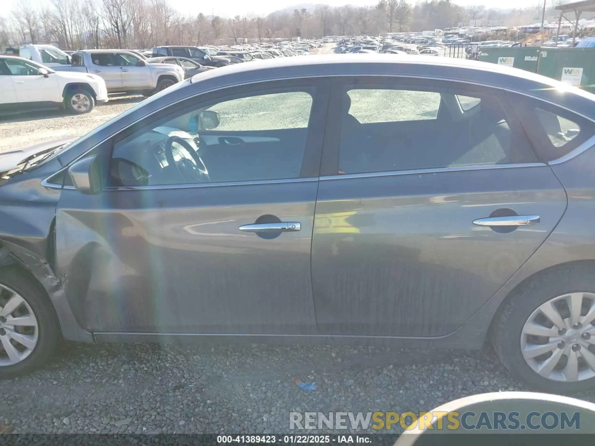 14 fotografías del automóvil dañado 3N1AB7AP3KY265512 NISSAN SENTRA 2019