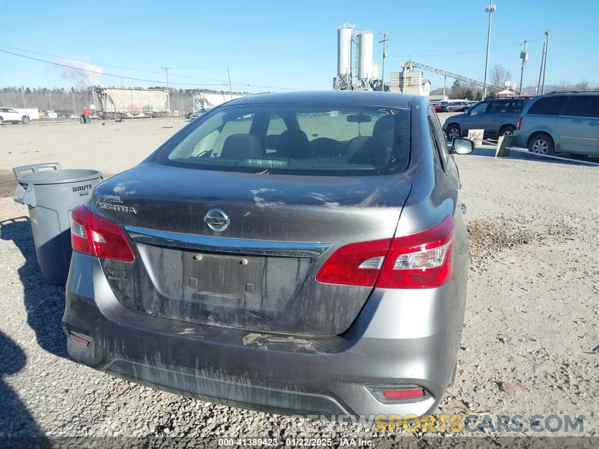 16 fotografías del automóvil dañado 3N1AB7AP3KY265512 NISSAN SENTRA 2019