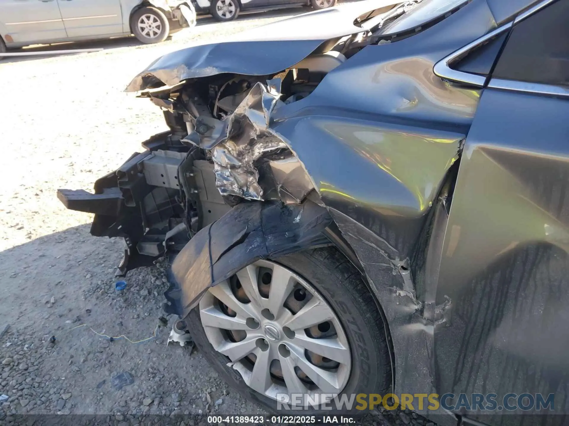 17 fotografías del automóvil dañado 3N1AB7AP3KY265512 NISSAN SENTRA 2019