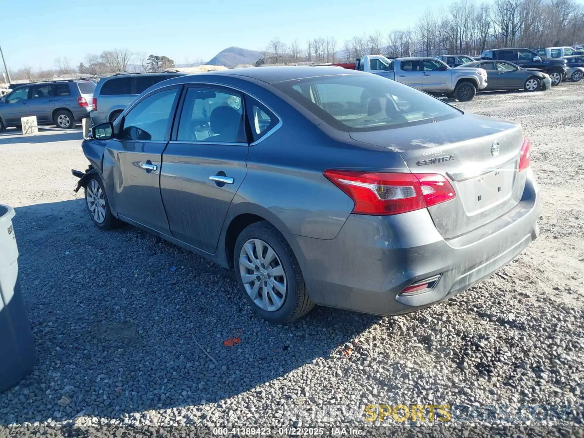 3 fotografías del automóvil dañado 3N1AB7AP3KY265512 NISSAN SENTRA 2019