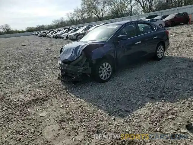 13 fotografías del automóvil dañado 3N1AB7AP3KY275831 NISSAN SENTRA 2019
