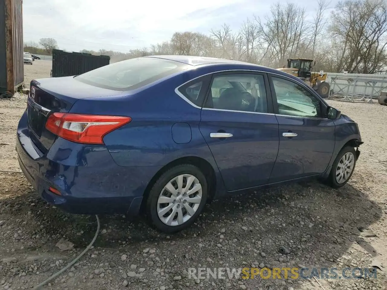 3 fotografías del automóvil dañado 3N1AB7AP3KY275831 NISSAN SENTRA 2019