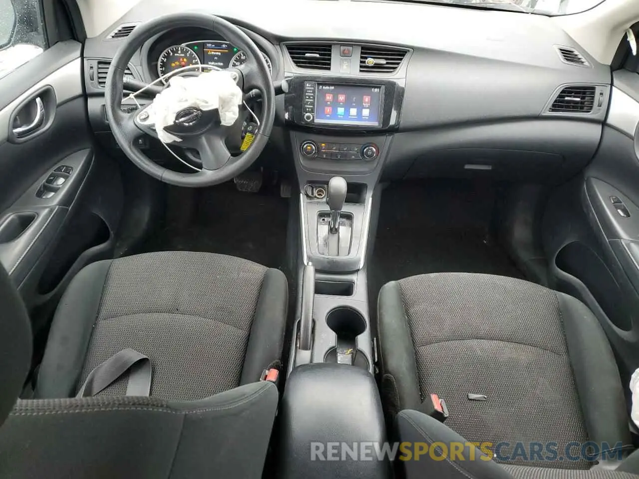 8 fotografías del automóvil dañado 3N1AB7AP3KY275831 NISSAN SENTRA 2019