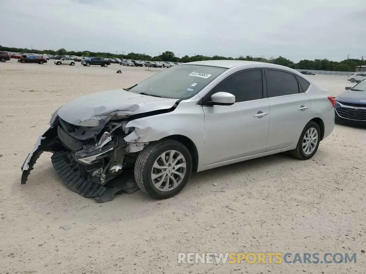 1 fotografías del automóvil dañado 3N1AB7AP3KY283394 NISSAN SENTRA 2019