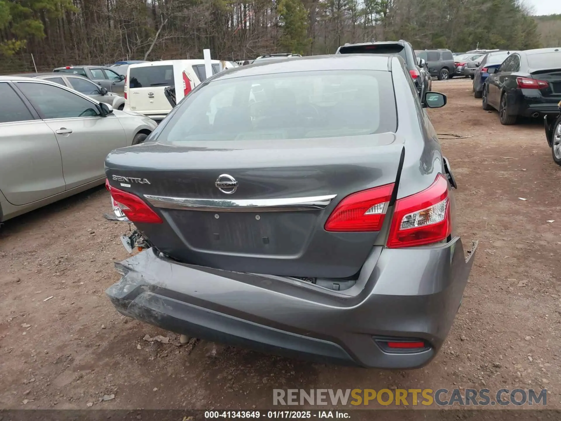 16 fotografías del automóvil dañado 3N1AB7AP3KY287686 NISSAN SENTRA 2019